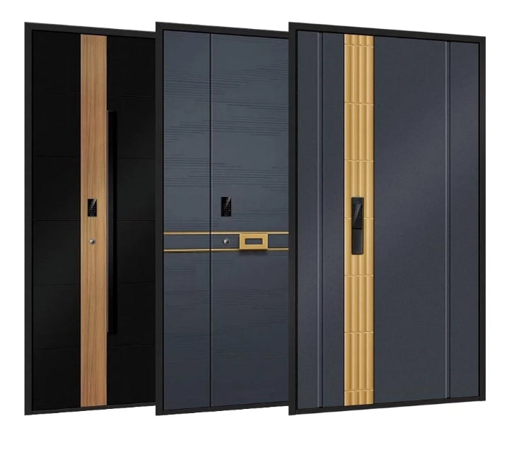 Modern Aluminum Alloy Entrance Security Door