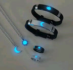 Stainless steel construction with photo-luminescent inlay elements.